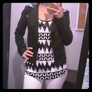 Brand new sequin tank top